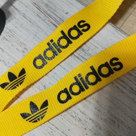 2/$20 YELLOW Adidas lanyards - Picture 1 of 8